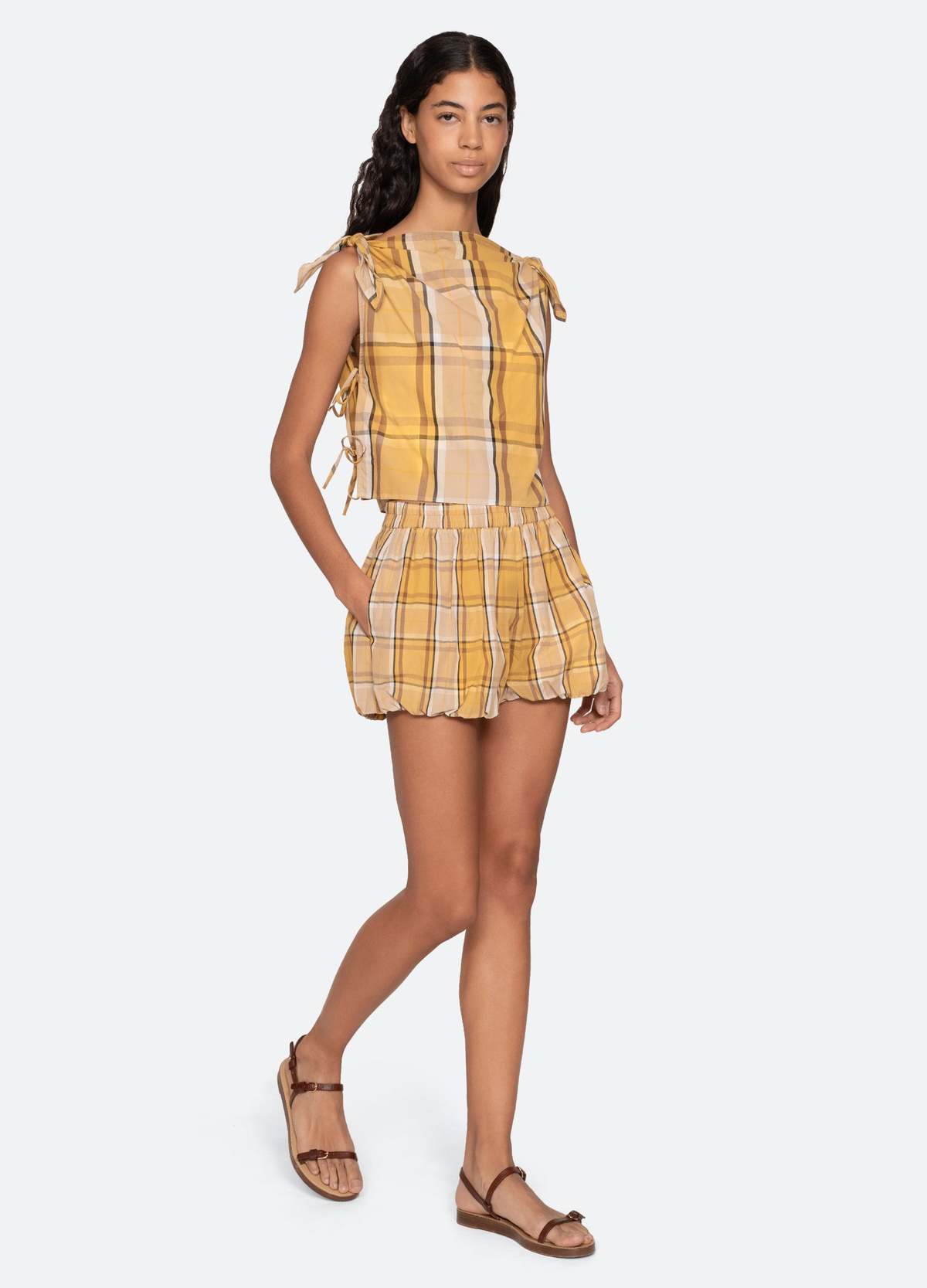 Sea NY Copeland Shorts - Yellow - Image 2 of 6