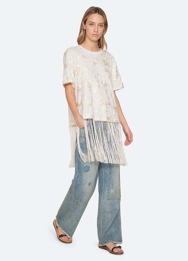 Sea NY Rafina Combo T-Shirt - White