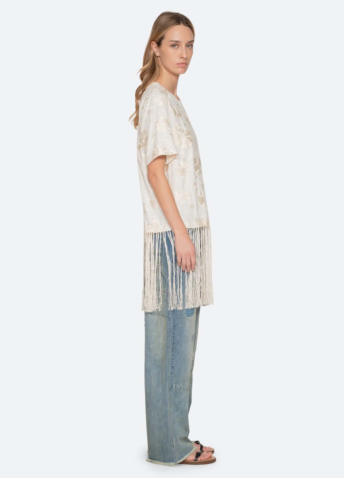 Sea NY Rafina Combo T-Shirt - White - Image 3 of 7