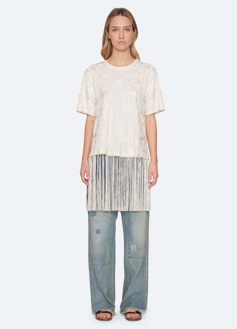 Sea NY Rafina Combo T-Shirt - White