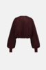 SAEMDI Bordeaux Bomber Jacket - Thumbnail 4