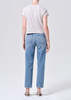 AGOLDE 90's Pinch Waist Crop High Rise Straight Jeans in Renew - Thumbnail 5