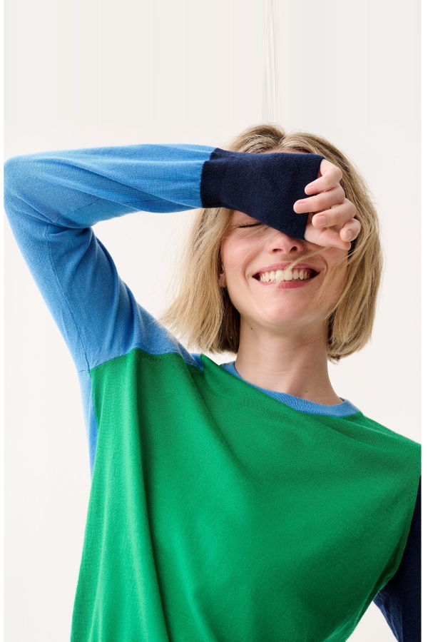 MASHBURN Kit Crewneck Sweater - Green