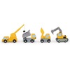 Kids Mentari Toys 4-Piece Construction Building Vehicles Toy Set - Thumbnail 2