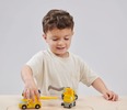 Kids Mentari Toys 4-Piece Construction Building Vehicles Toy Set - Thumbnail 6