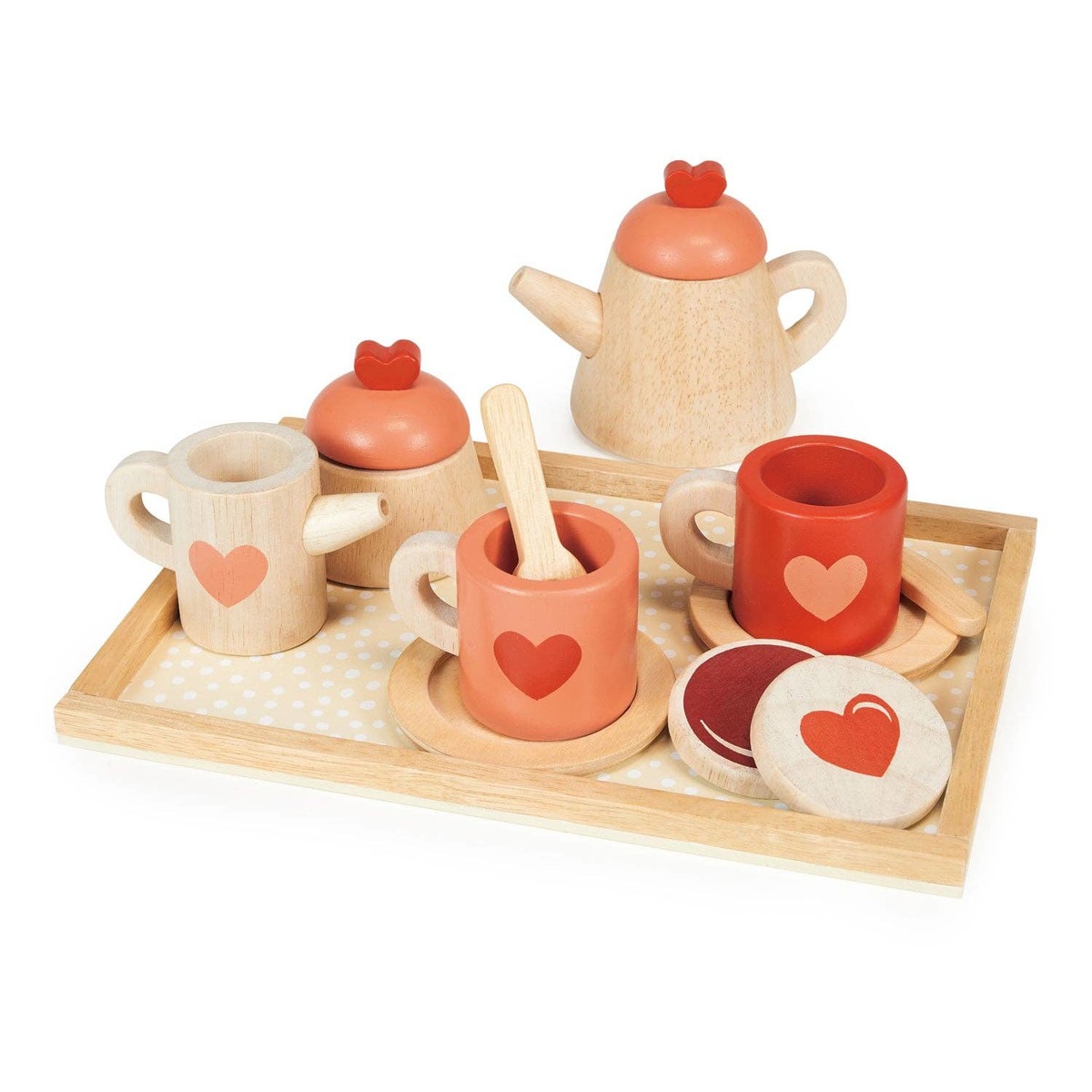 Kids Mentari Toys Tea Time Tray Set Toy - Image 1 of 9