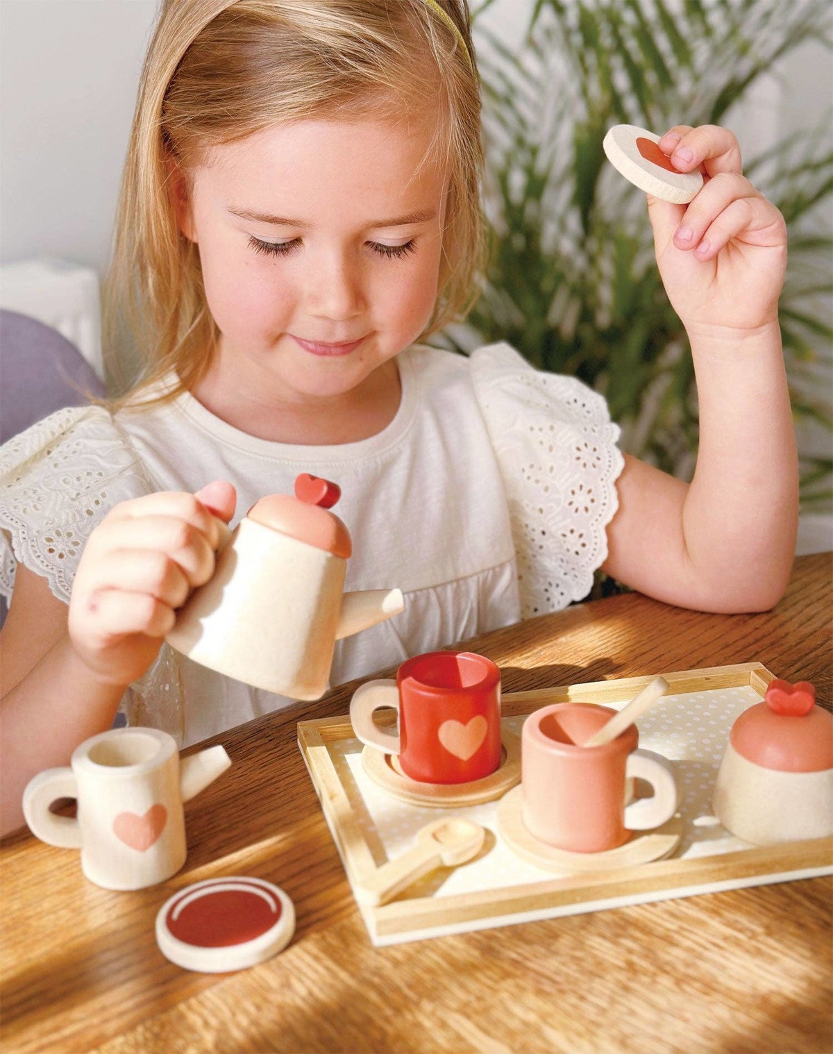 Kids Mentari Toys Tea Time Tray Set Toy - Image 5 of 9