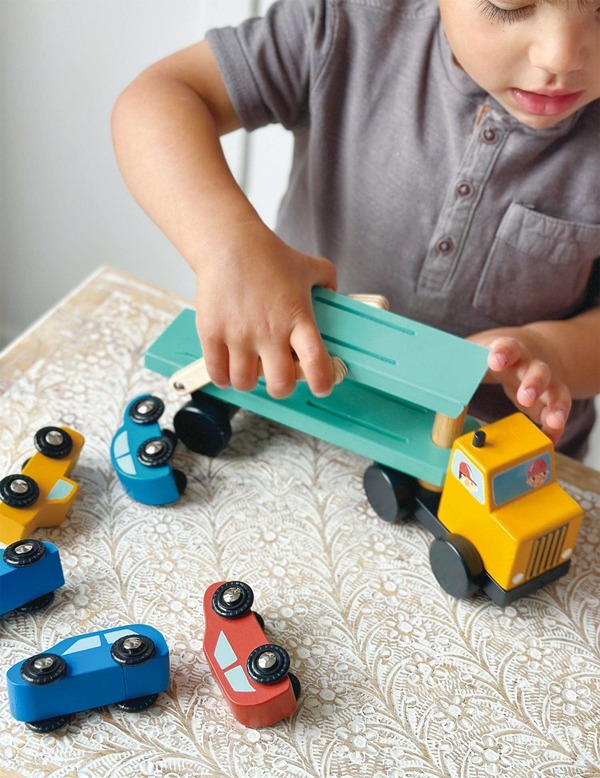 Kids Mentari Toys Vehicle Transporter Toy