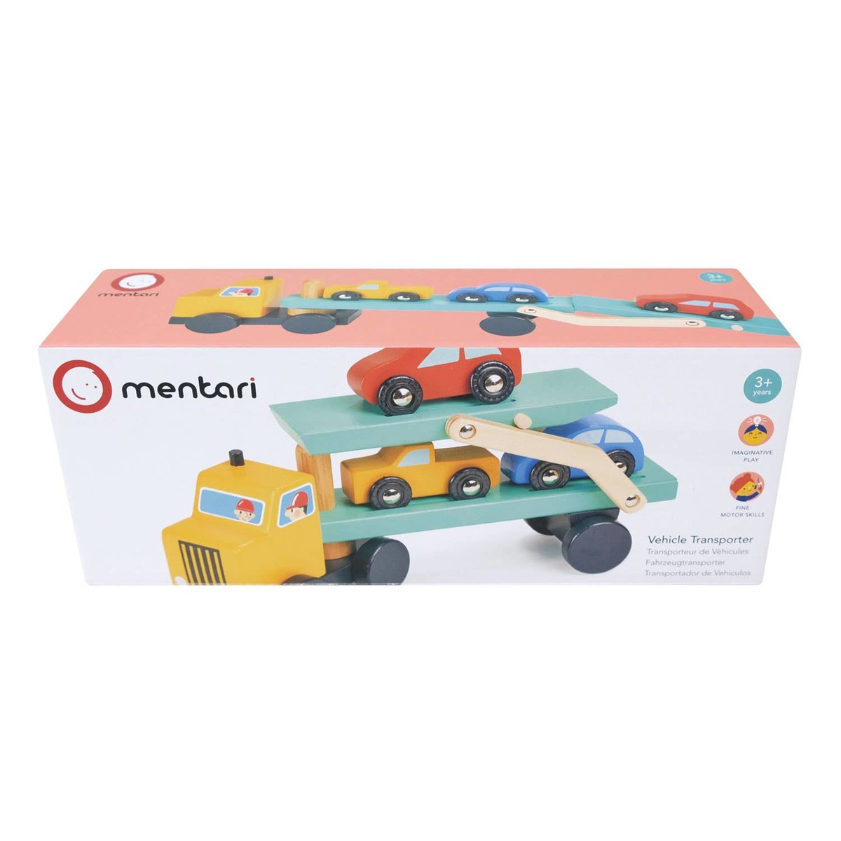 Kids Mentari Toys Vehicle Transporter Toy - Image 8 of 8