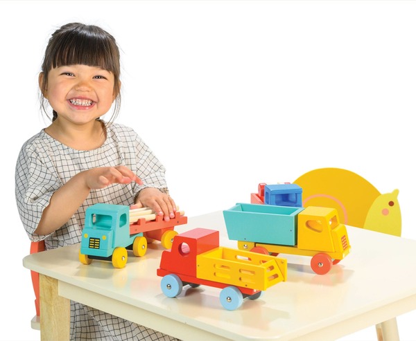 Kids Mentari Toys Lorry Toy - Yellow