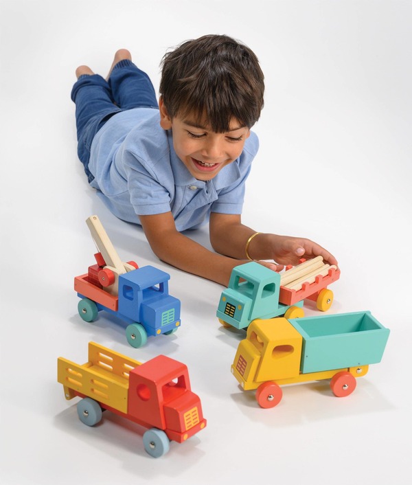 Kids Mentari Toys Lorry Toy - Yellow