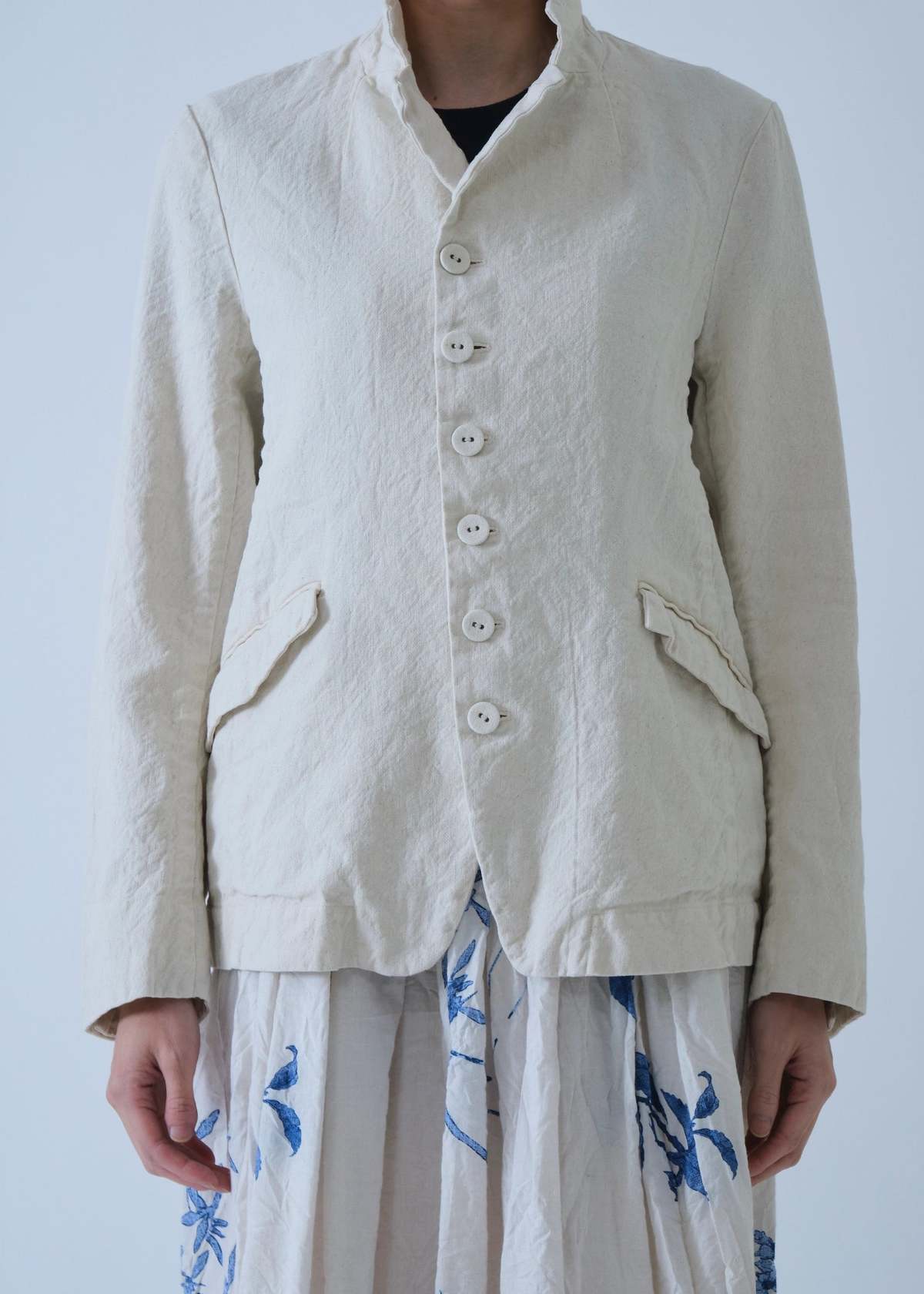 Pas de Calais 3426 Jacket - Ivory - Image 2 of 5