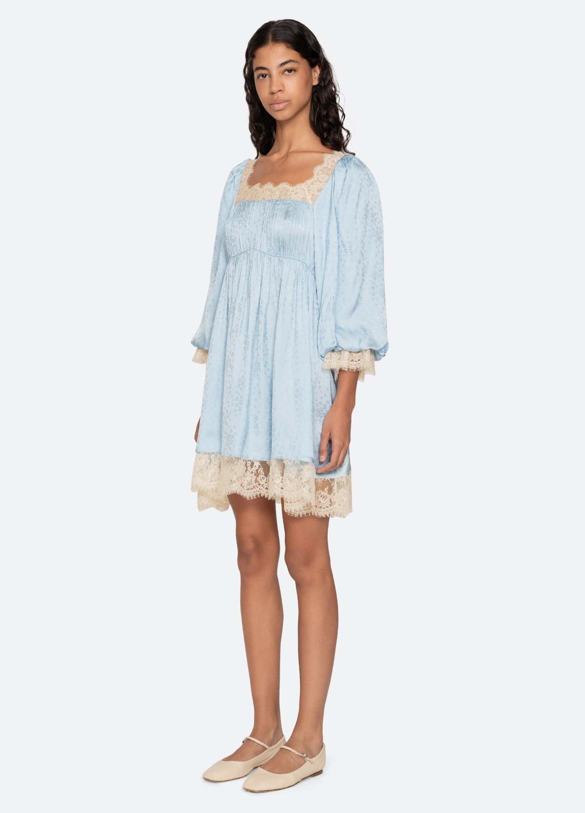 Sea NY Ethel Dress - Blue - Image 6 of 7
