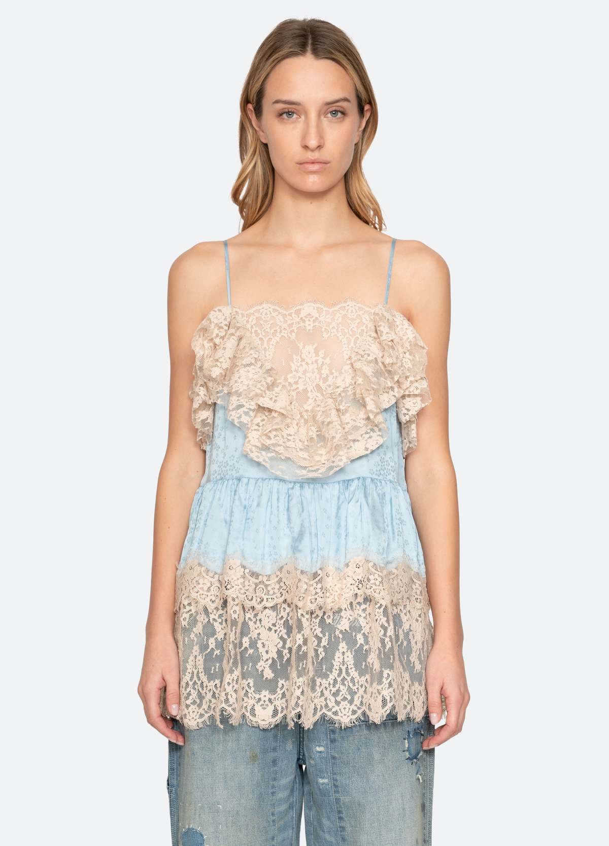 Sea NY Ethel Tunic Top - Blue - Image 2 of 7