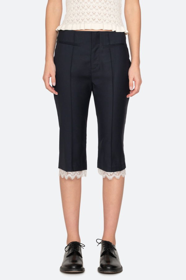 Sea NY Fiora Capri Pants - Navy
