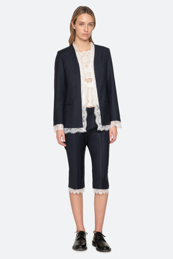 Sea NY Fiora Capri Pants - Navy