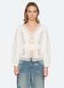 Sea NY Sofia Blouse - Cream - Thumbnail 5