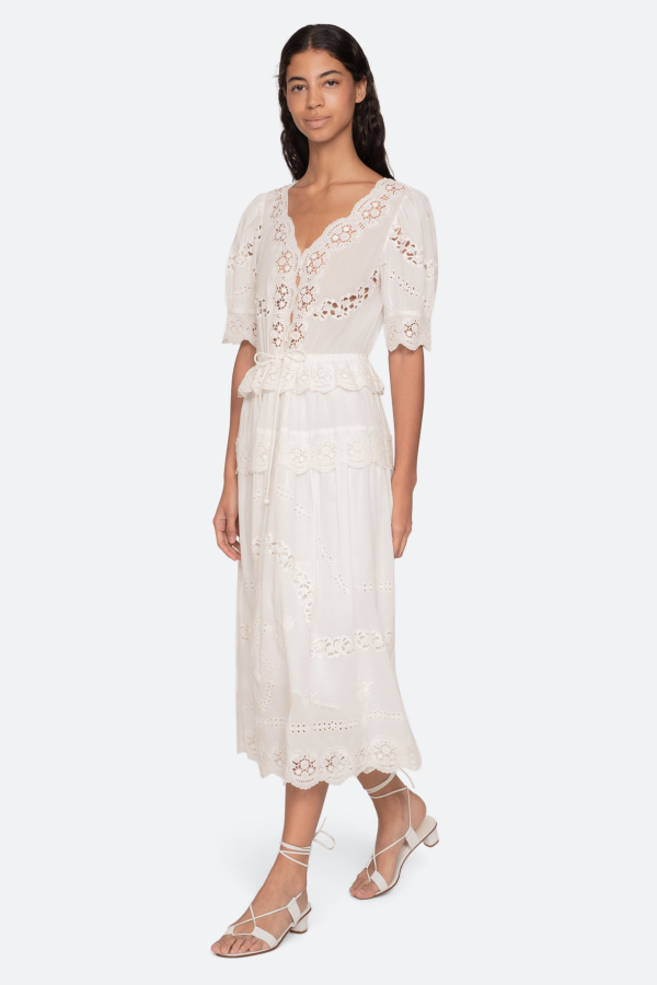 Sea NY Sofia Dress - Cream