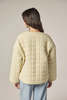 amente Eyelet Reversible Quilted Jacket - Thumbnail 7