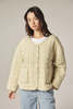 amente Eyelet Reversible Quilted Jacket - Thumbnail 9