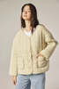 amente Eyelet Reversible Quilted Jacket - Thumbnail 12