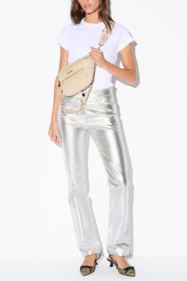 mz wallace Small Crosby Crossbody Sling Bag - Buff