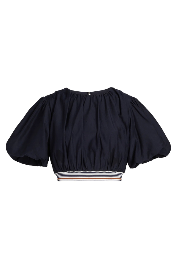 Veronica Beard Gabriela Top - Navy