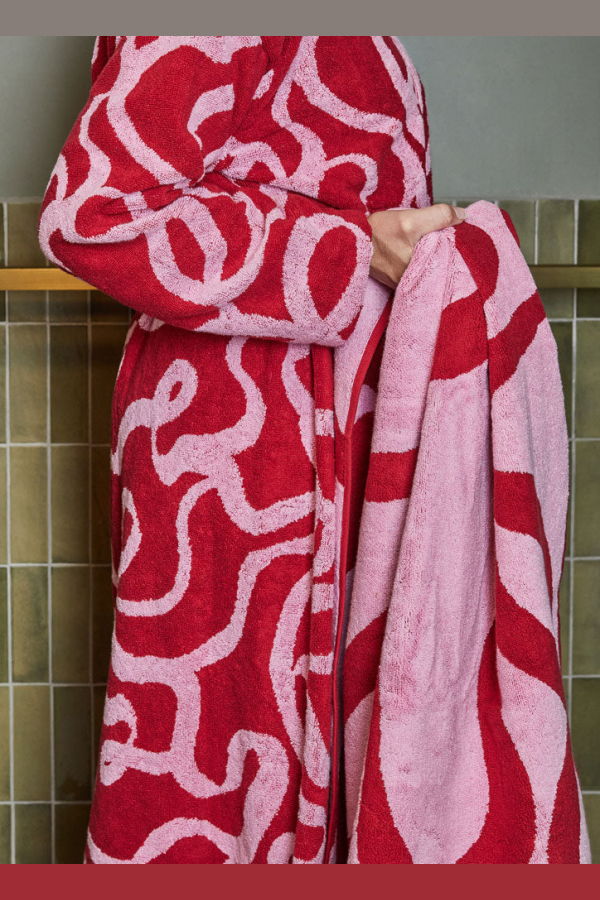 Mosey Me Ribbon Terry Robe