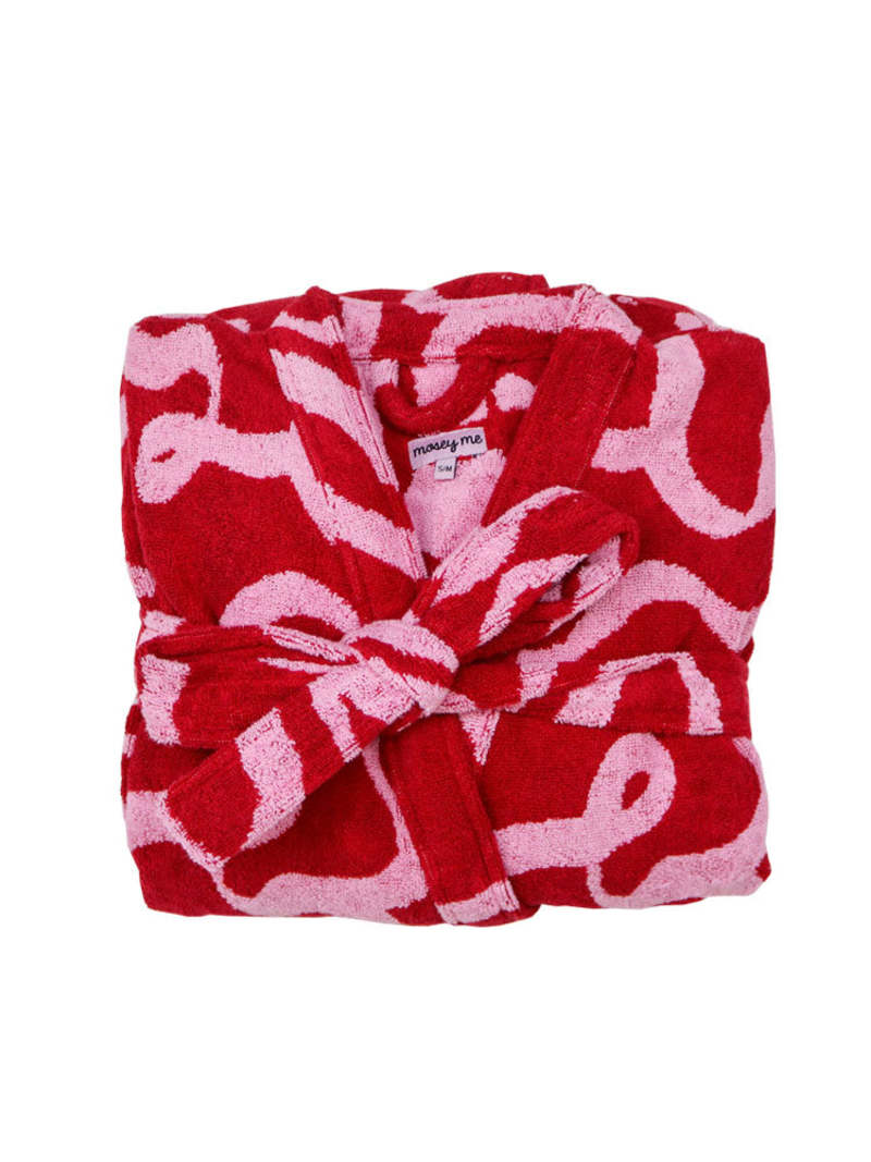 Mosey Me Ribbon Terry Robe