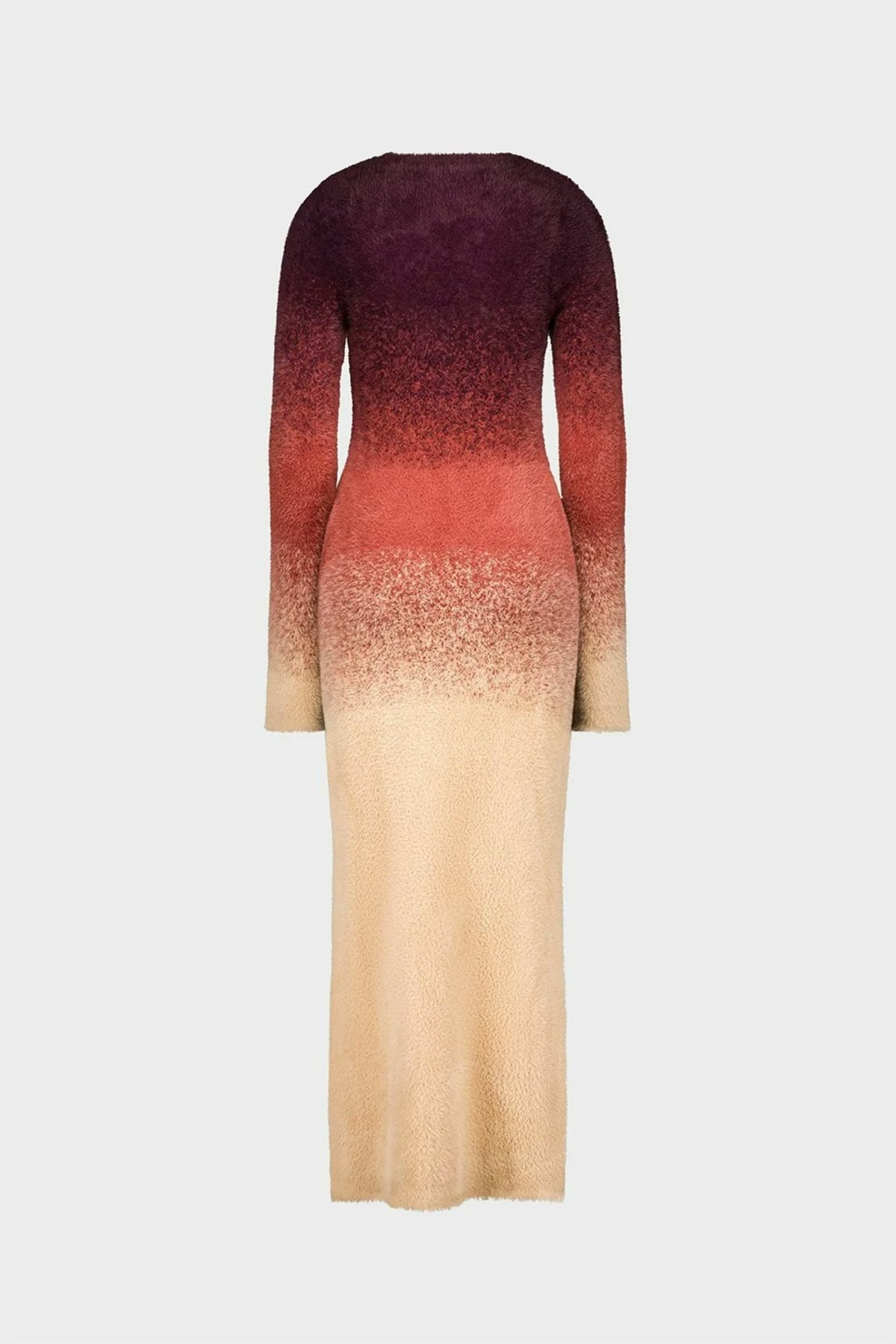 SAEMDI Gradient Knit Dress - Brown - Image 3 of 7