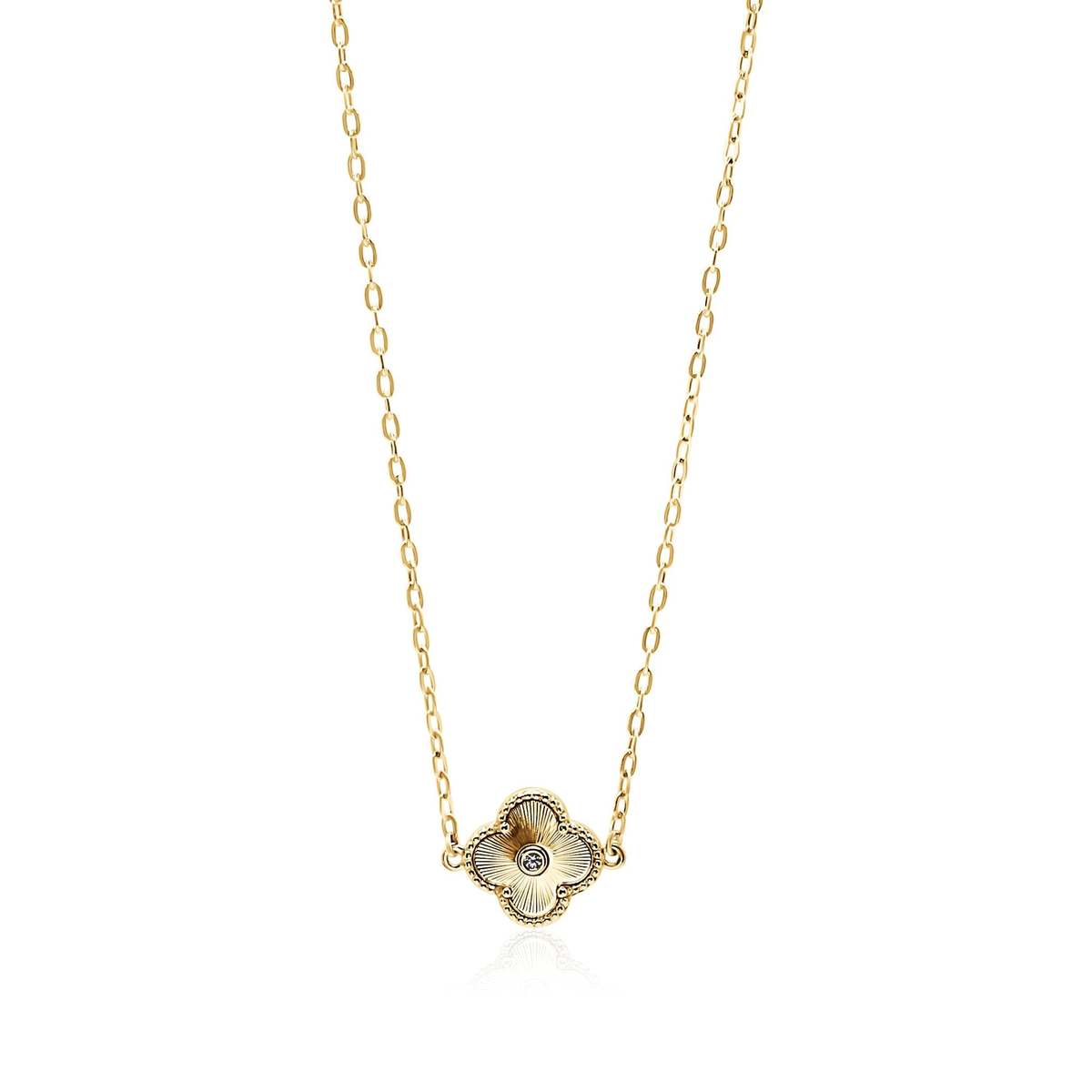 Bowood Lane Arden 14mm Necklace - Gold - Image 1 of 5