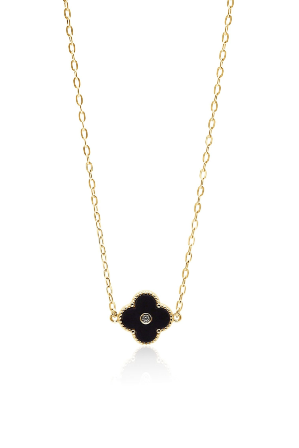 Bowood Lane Arden 14mm Necklace - Black