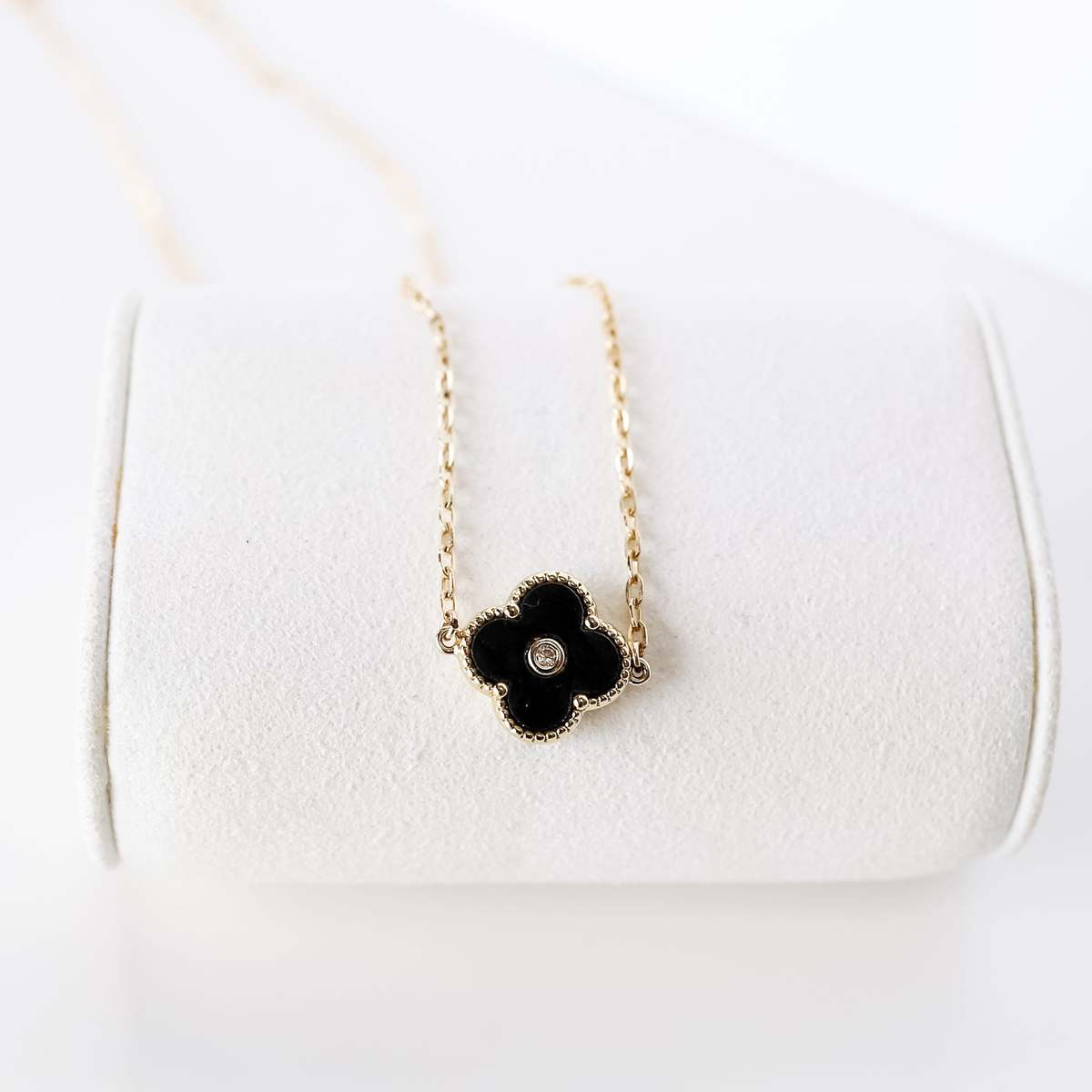 Bowood Lane Arden 14mm Necklace - Black - Image 2 of 3