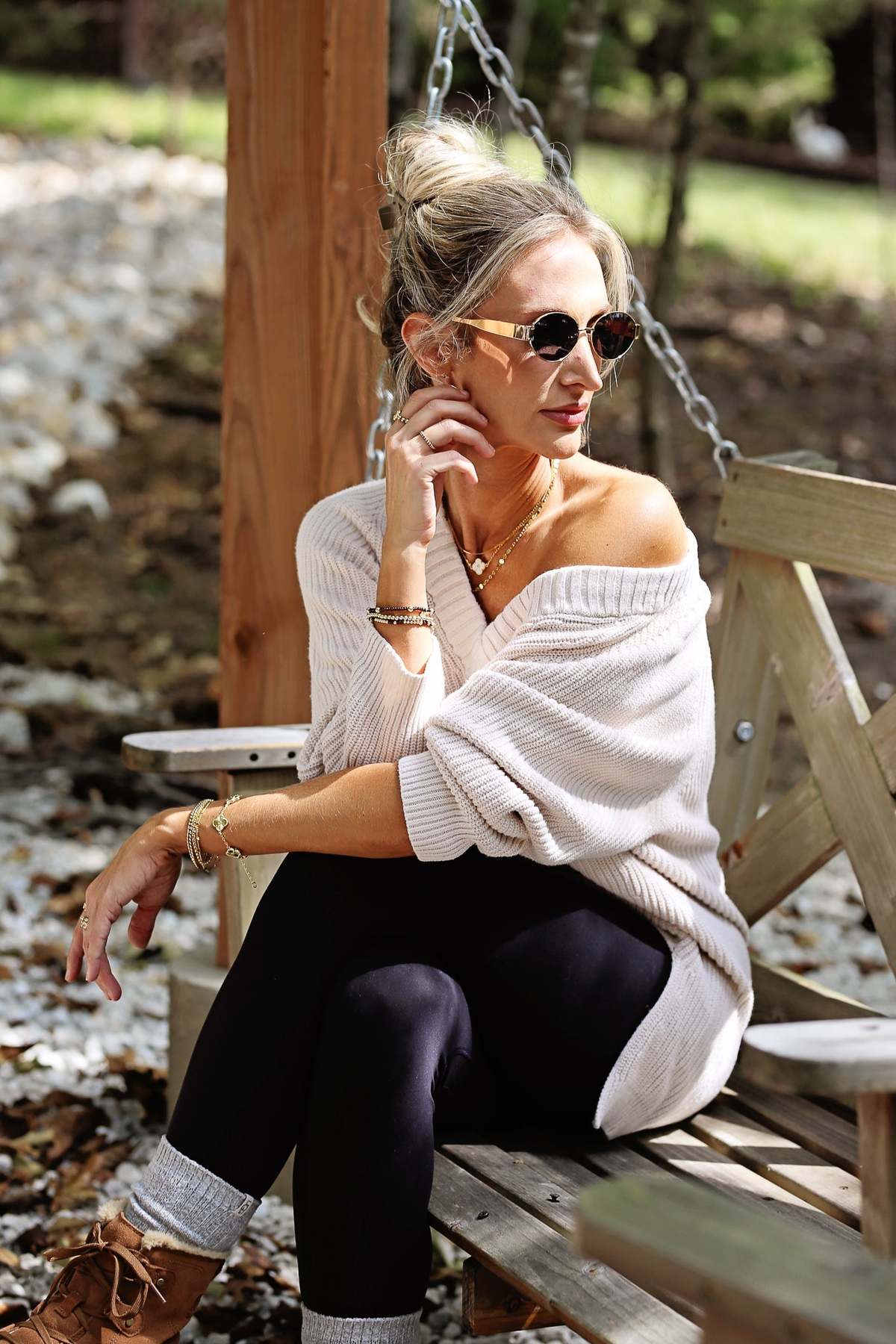 Bowood Lane Arden Necklace - Mother Of Pearl - Image 4 of 7