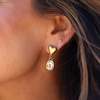 Bowood Lane Brighton Earrings - Gold - Thumbnail 2