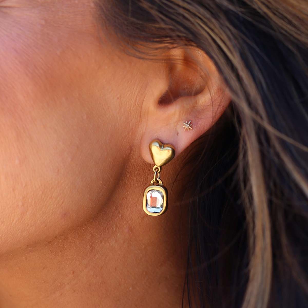 Bowood Lane Brighton Earrings - Gold - Image 2 of 4