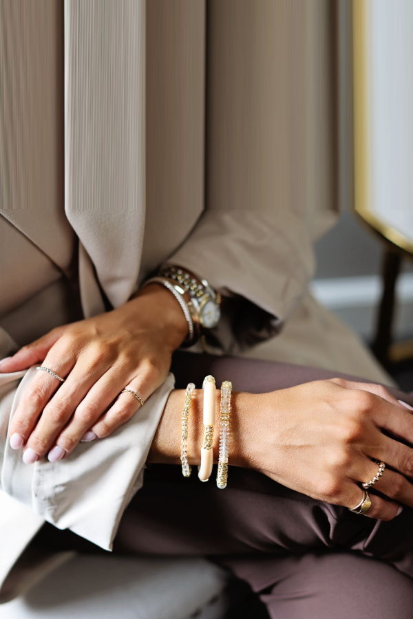 Bowood Lane Clearwater Beach Bracelet Stack - Neutral