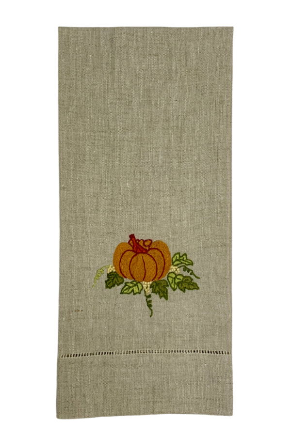 Maison d'Haiti Fall Pumpkins Tea Towel