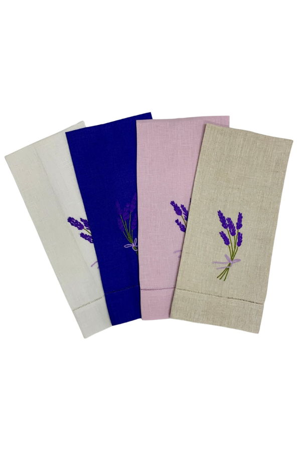 Maison d'Haiti Lavender Sprig Tea Towel