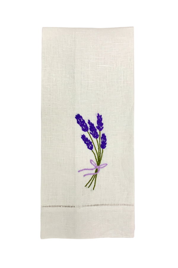 Maison d'Haiti Lavender Sprig Tea Towel