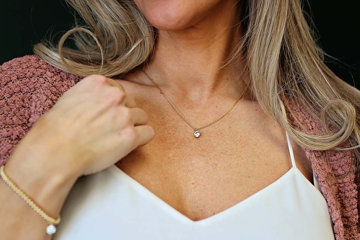 Bowood Lane Melania Necklace - Gold - Image 3 of 4