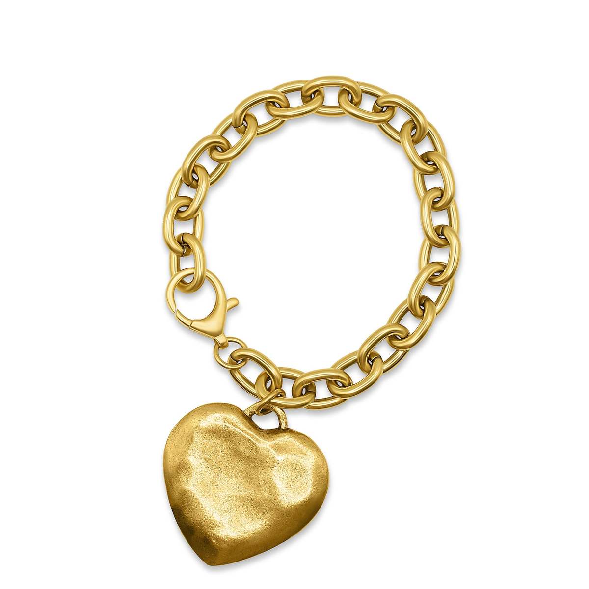 Bowood Lane Monroe Bracelet - Gold/XLG Gold Heart - Image 1 of 3