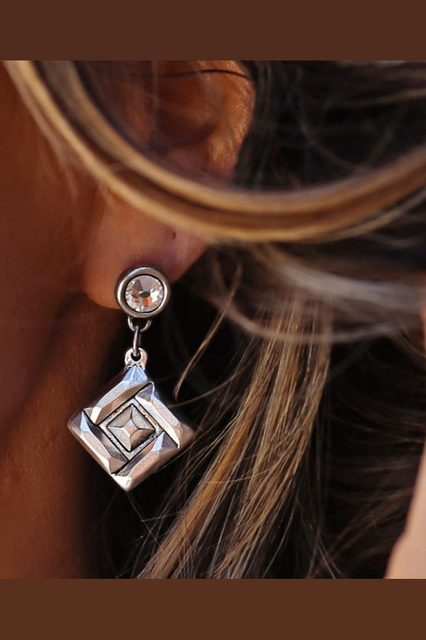 Bowood Lane Noa Earrings - Silver