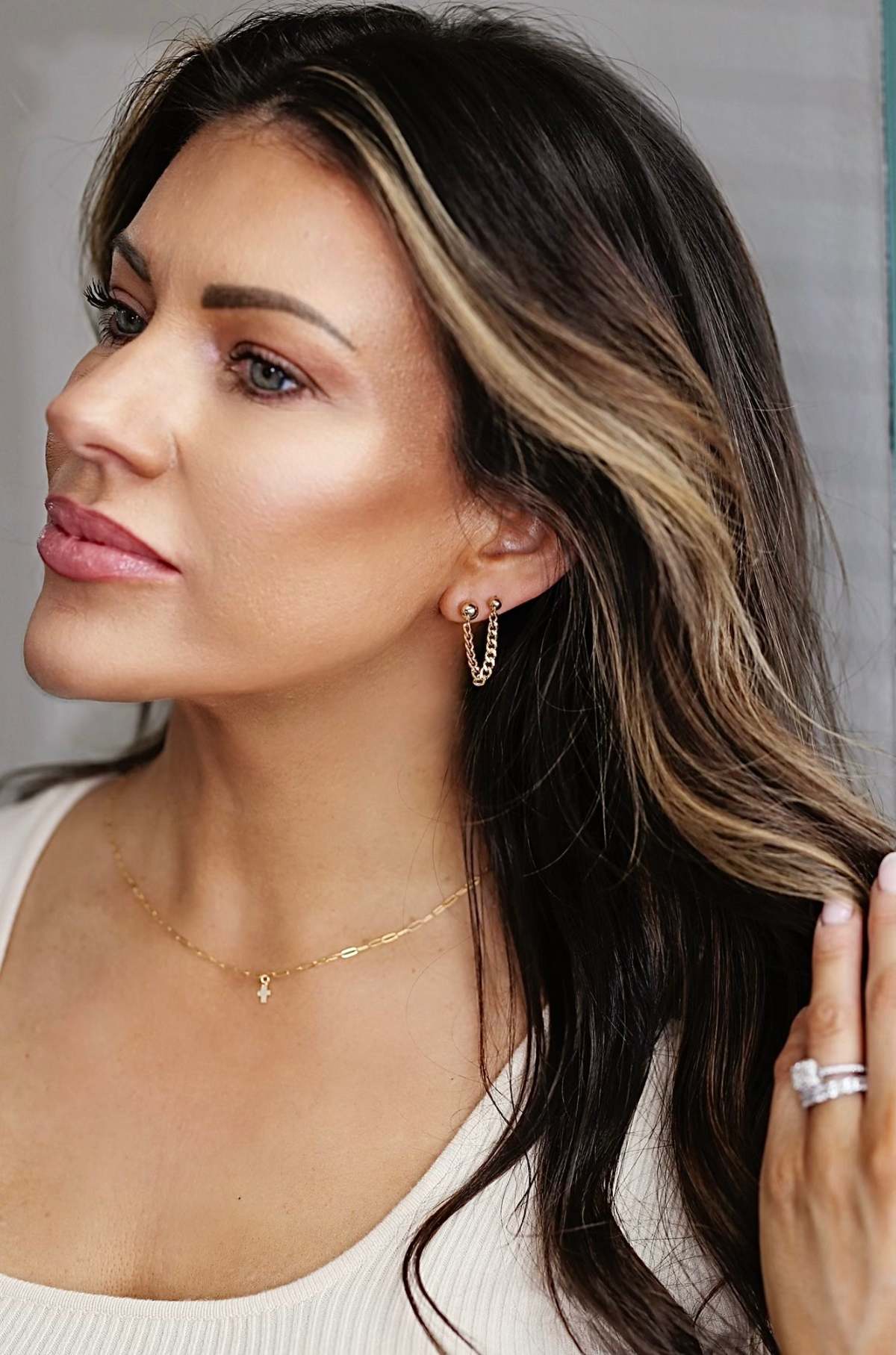 Bowood Lane Noelle Necklace - Gold - Image 4 of 6