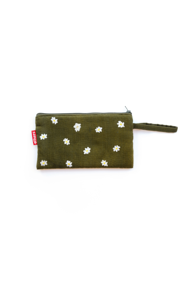 Other’s Trade for Hope Wristlet - Moss/White