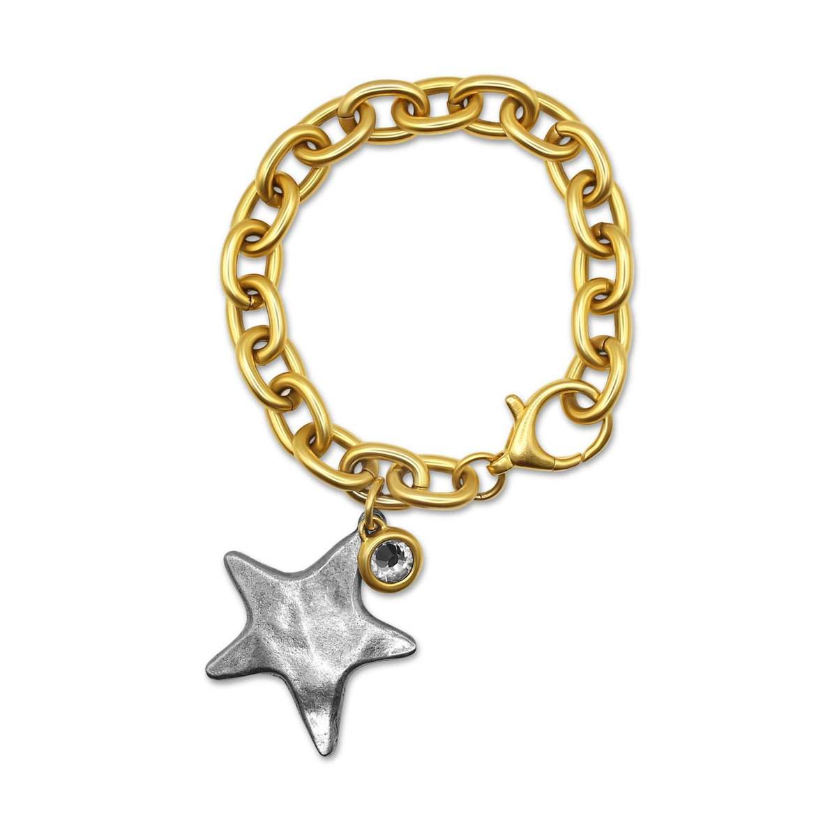 Bowood Lane Prescott Bracelet - Gold/Silver Star - Image 1 of 3