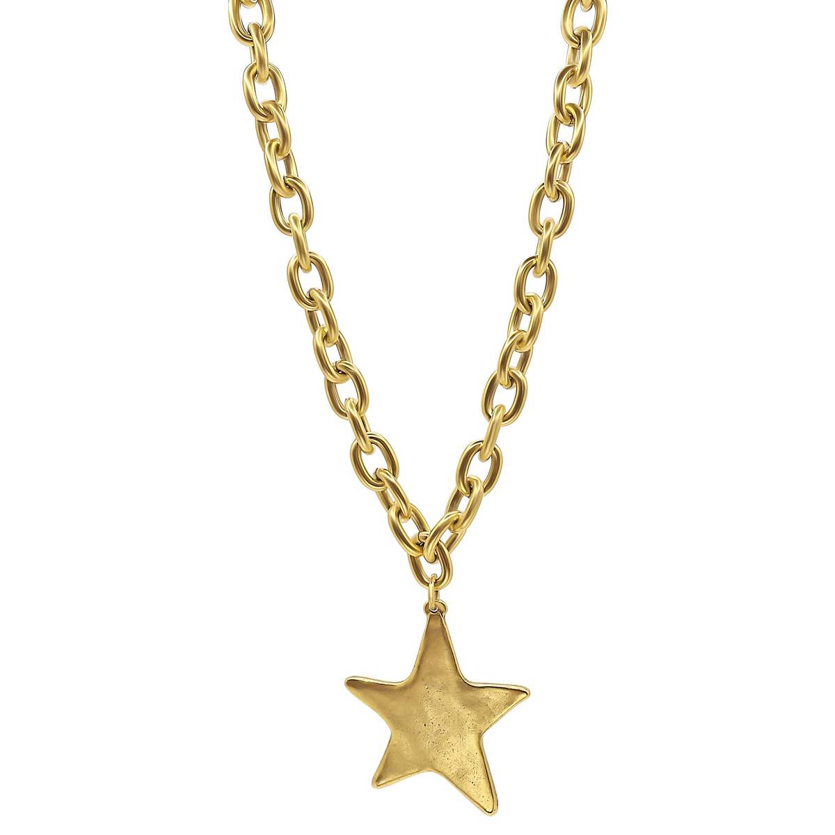 Bowood Lane XLG Prescott Necklace - Gold/Gold Star - Image 1 of 3