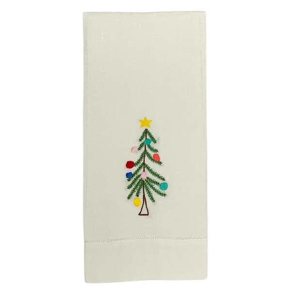 Maison d'Haiti Rustic Christmas Tree Tea Towel