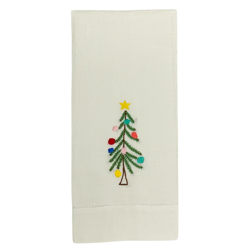 Maison d'Haiti Rustic Christmas Tree Tea Towel