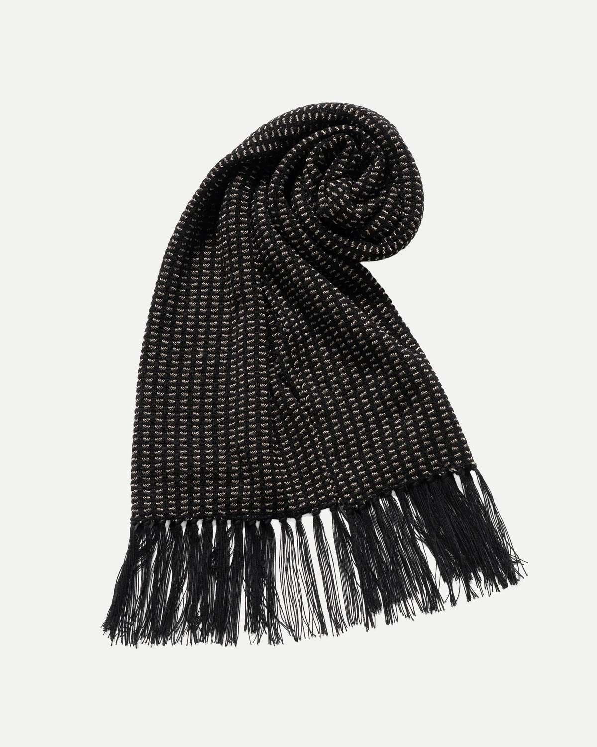 Taiga Takahashi Lot.015 Stole Scarf - Black - Image 2 of 5
